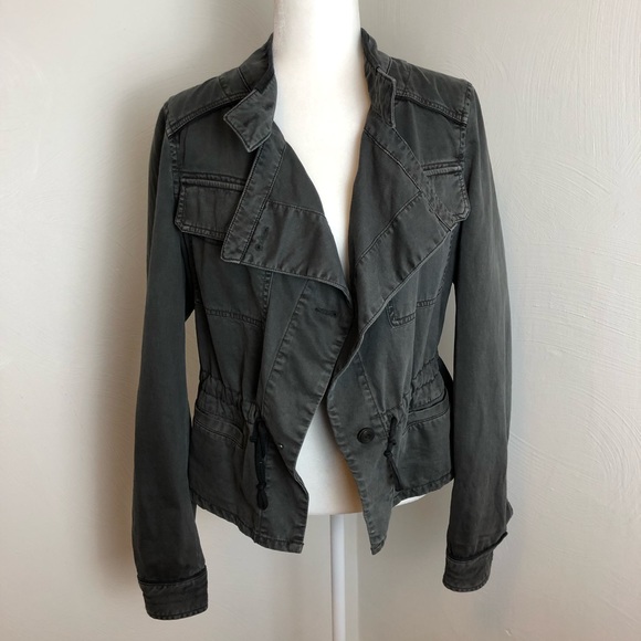 Anthropologie Hei Hei Gray Anorak Jacket - Picture 2 of 8